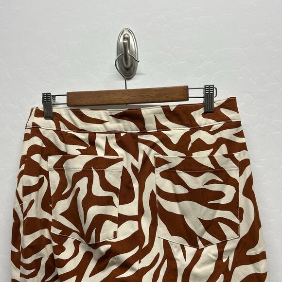 NWOT Spanx Women's On The Go Print Ankle Slim Straight Leg Pants Size M - Picture 4 of 6